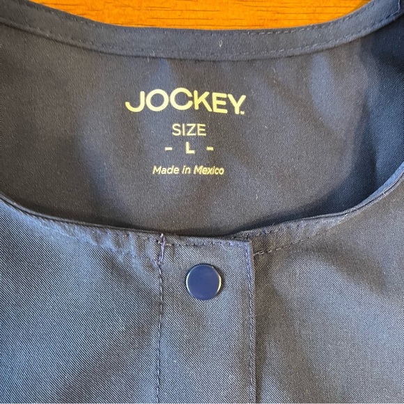 Jockey Women’s navy scrub jacket size large - Picture 2 of 9